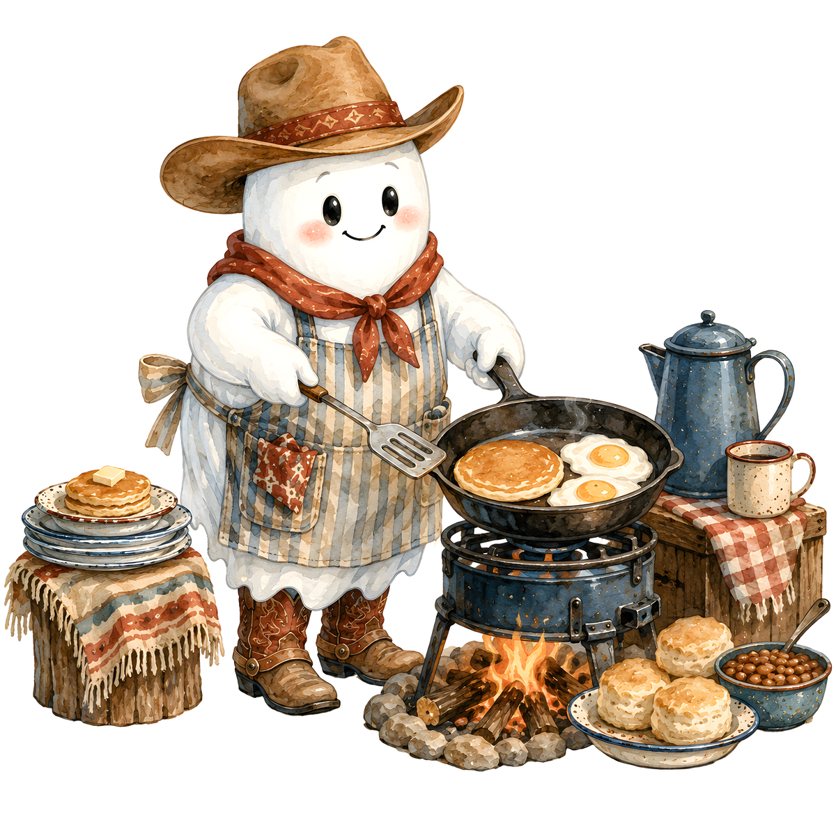 Western Cowboy Ghosts
