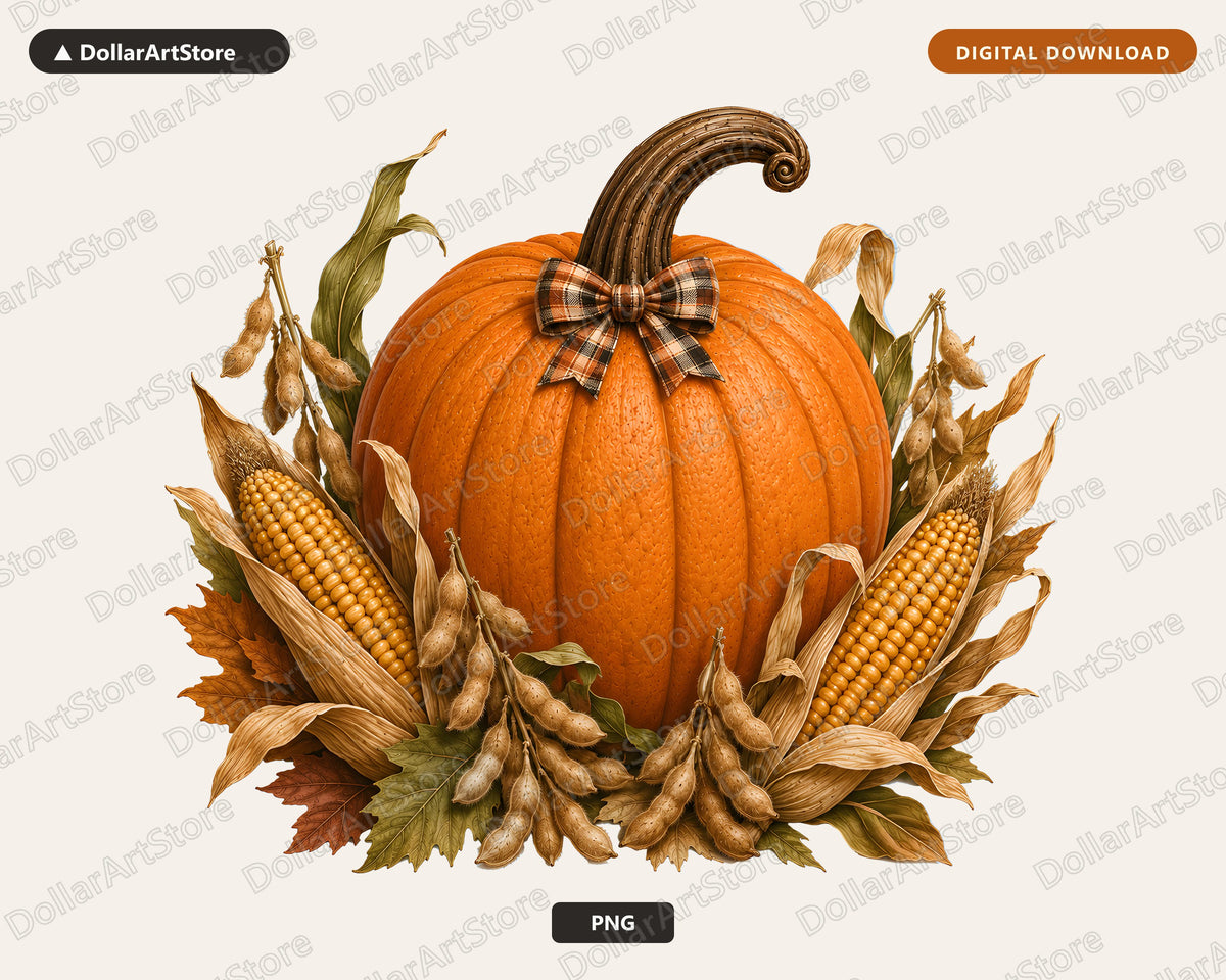 Iowa Harvest Pumpkin PNG, Fall Sublimation Design, Shirt & Tumbler Digital Download