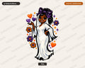 Cute Ghost Girl PNG, Halloween Sublimation Design, Shirt & Tumbler Digital Download