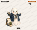 Realtor Ghost PNG, Business Ghost Sublimation Design, Shirt Design