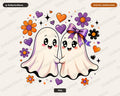 Cute Halloween Ghost PNG, Sublimation Design, Shirt Design Digital Download