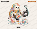 Crafty Ghost PNG Sublimation Design, Tumbler Mug Shirt Digital Download