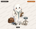 Doctor Ghost PNG, Sublimation Design, Shirt Design Digital Download