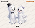 Cute Halloween Ghost PNG Sublimation Design, Shirt & Tumbler PNG Digital Download