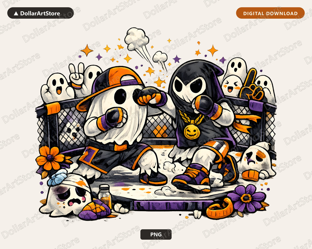 Cute Halloween Ghost PNG, Sublimation Design, Shirt Design Digital Download