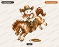 Western Cowboy Ghost PNG, Sublimation Design, Shirt Design Digital Download