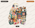 Crafting Ghost PNG, Sublimation Design, Print-on-Demand Digital Download