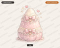 Coquette Easter Egg PNG, Sublimation Design, Shirt Design Digital Download