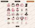 25 Coquette Halloween PNG Bundle, Sublimation Shirt Designs Digital Download