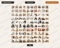 100 Ghost PNG Mega Bundle — Crafting, Ghosts at Work, Bookish, Cowboy & Western Designs