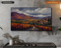 Cozy Tuscan Vineyard Frame TV Art, Autumn Landscape Samsung Frame Digital Download 4K