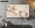 Neutral Abstract Frame TV Art, Samsung Frame TV Digital Download, Minimalist 4K Screensaver