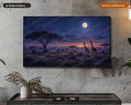 African Savanna Frame TV Art, Samsung Frame TV Digital Download, 4K Landscape Scenery Art