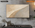 Neutral Abstract Frame TV Art, Samsung Frame TV Digital Download, 4K Modern Minimalist Screensaver