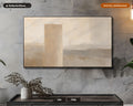 Abstract Neutral Frame TV Art, Samsung Frame TV Digital Download, Minimalist 4K Screensaver
