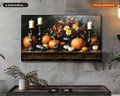 Vintage Autumn Still Life Frame TV Art, Samsung Frame Digital Download, 4K Pumpkin Harvest