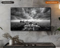 Dark Moody LA Observatory Frame TV Art, Samsung Frame TV Digital Download, 4K Urban Landscape Screensaver