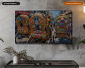 Vibrant South Asian Street Frame TV Art, Samsung Frame TV Digital Download 4K Screensaver