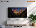 Dark Moody Middle East Mosque Frame TV Art