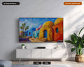 Colorful North Africa Frame TV Art, Samsung Frame TV Digital Download, 4K Textured Scenic Screensaver