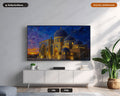 Cozy Middle Eastern Frame TV Art, Samsung Frame TV Digital Download, 4K Textured Islamic Architecture Screensaver