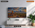 Armenian Monastery Frame TV Art, Mount Ararat Landscape Samsung TV Download