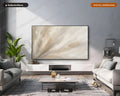 Neutral Abstract Frame TV Art, Samsung Frame TV Digital Download, 4K Minimalist Art