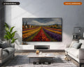 Cozy Tuscan Vineyard Frame TV Art, Samsung Frame TV Digital Download, 4K Textured Autumn Scenery