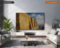 Cozy Earthy Middle Eastern Architecture Frame TV Art