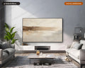 Neutral Abstract Frame TV Art, Samsung Frame TV Digital Download, 4K TV Screensaver Art