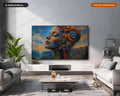 Textured North Africa Scenery Frame TV Art | 4k Digital Download