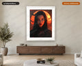 Spooky Woman Gothic Portrait Printable Wall Art Digital Download