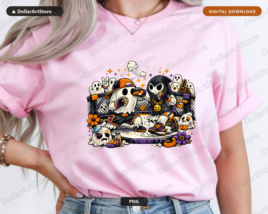 Cute Halloween Ghost PNG, Sublimation Design, Shirt Design Digital Download