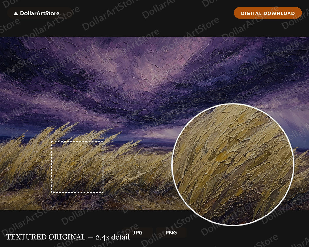Moody Arctic Landscape Frame TV Art, Samsung Frame TV Digital Download, 4K Textured Polar Scenery