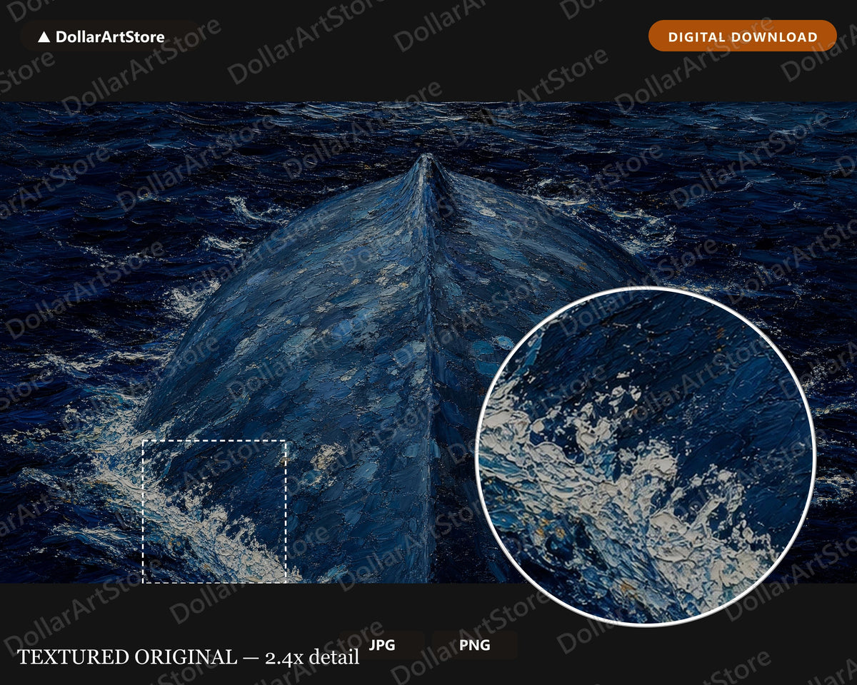 Dark Moody Arctic Waters Frame TV Art, Samsung Frame TV Digital Download, 4K Textured Seascape Screensaver