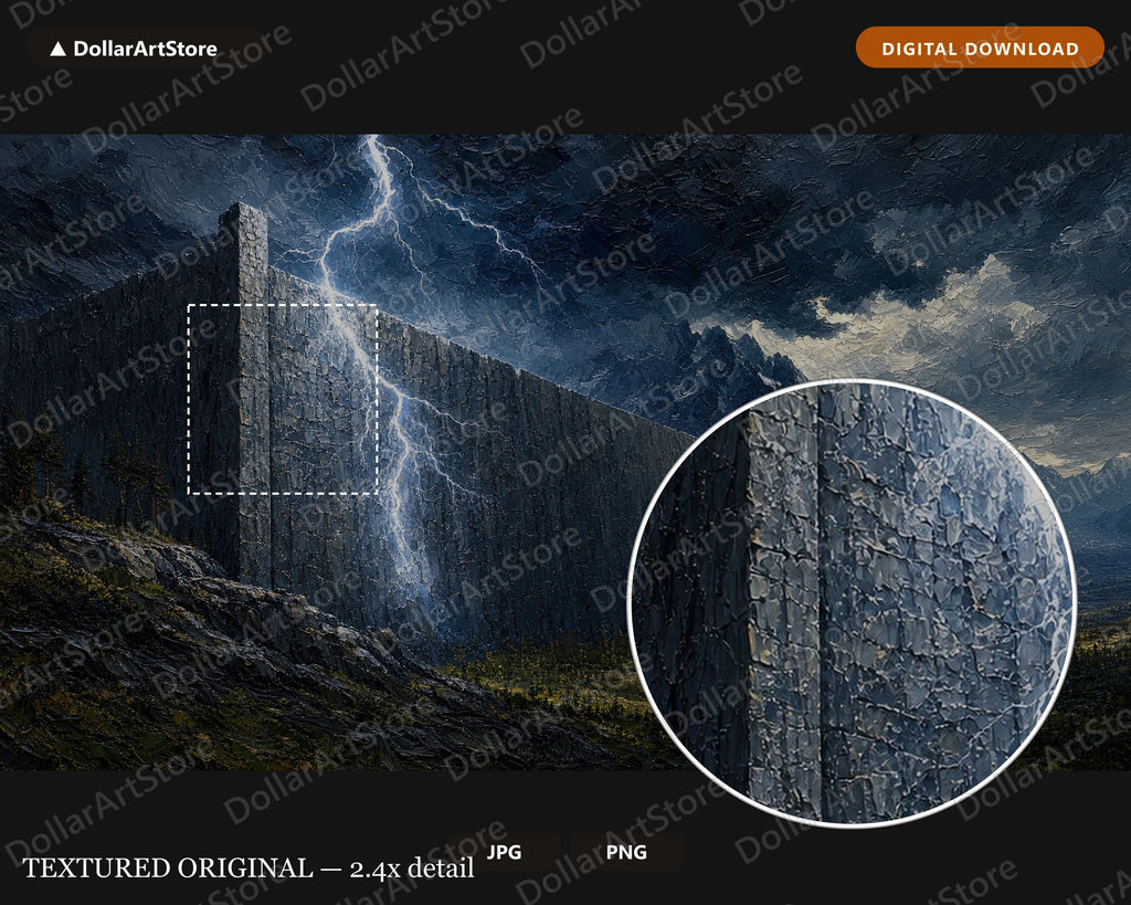 Moody Dark Landscape Frame TV Art, Samsung Frame TV Digital Download, 4K Scenery Screensaver