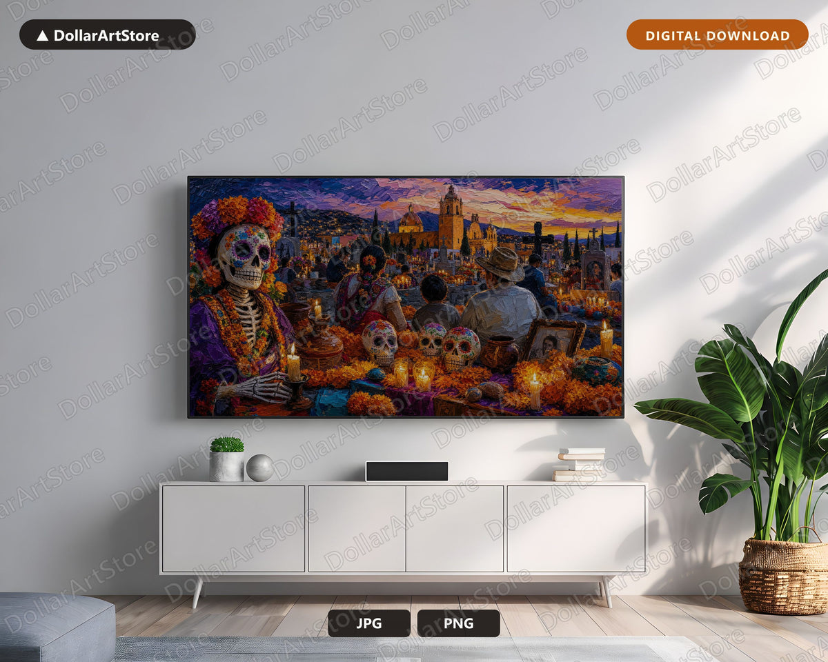 25 Cozy Scenery Frame TV Art Bundle, Samsung Frame TV Digital Download, 4K Textured Landscape Screensaver
