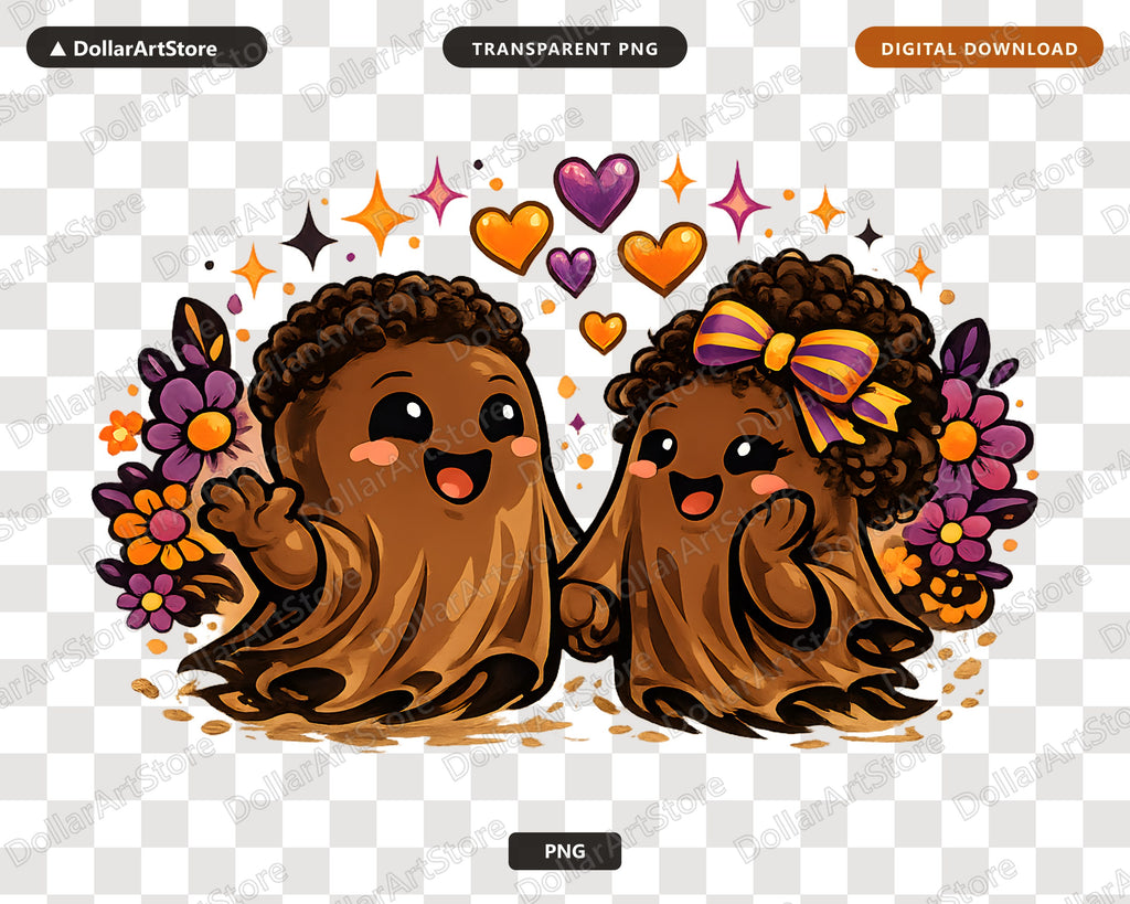 Cute Halloween Ghost PNG, Sublimation Design, Shirt Design Digital Download