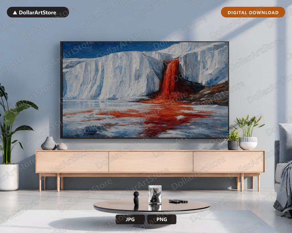 25 Cozy Arctic Scenery Frame TV Art Bundle, Samsung Frame TV 4K Digital Download
