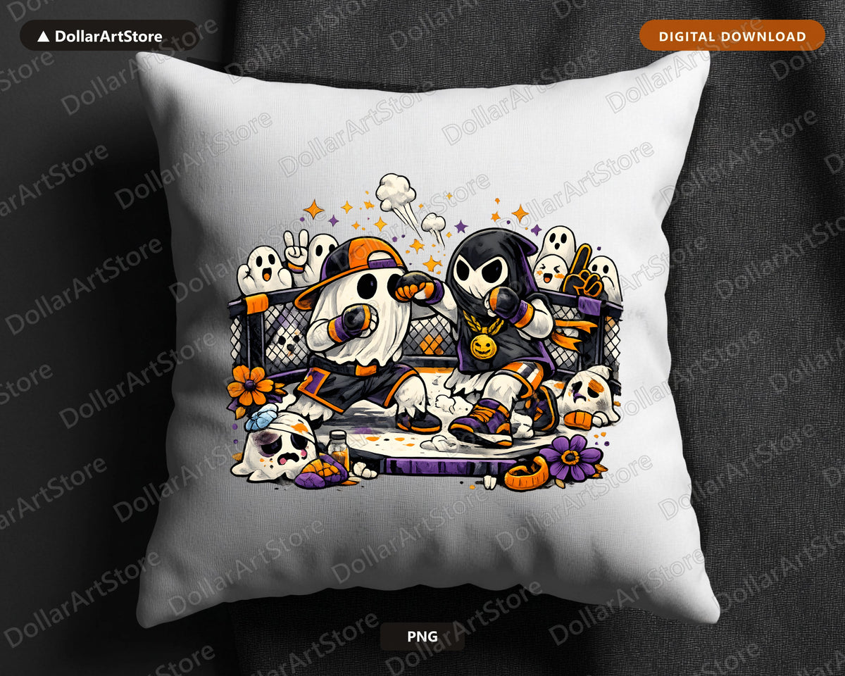 Cute Halloween Ghost PNG, Sublimation Design, Shirt Design Digital Download