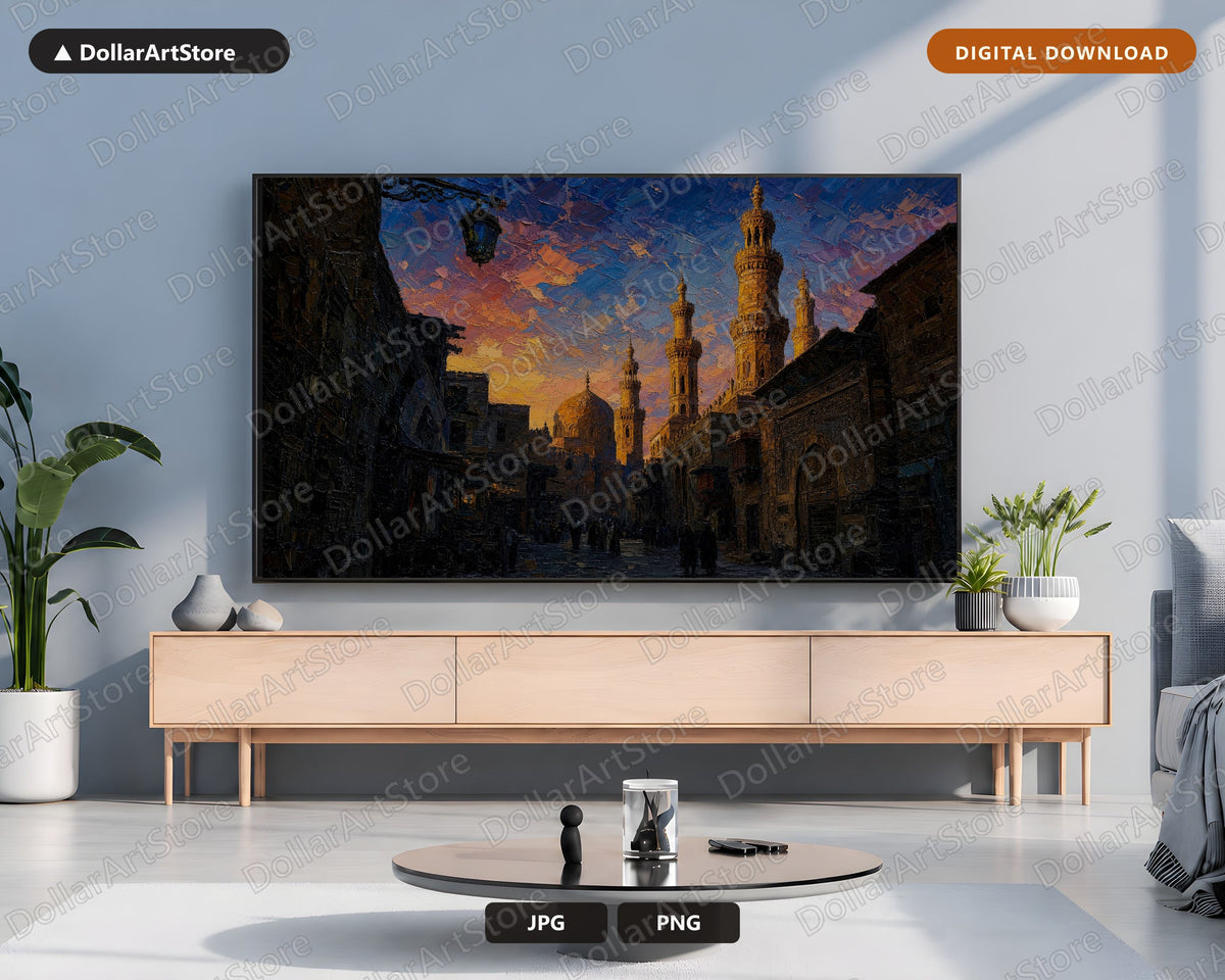25 Cozy Middle Eastern Frame TV Art Bundle, Samsung Frame TV 4K Digital Download Screensaver Pack