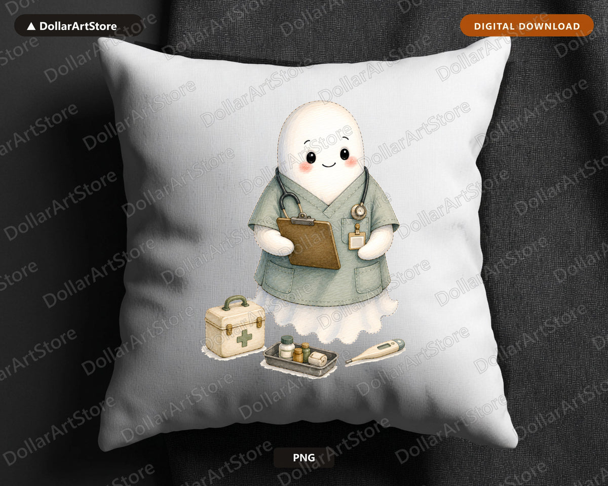 Doctor Ghost PNG, Sublimation Design, Shirt Design Digital Download