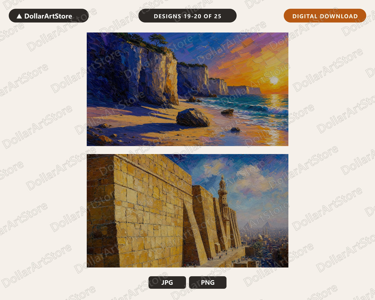 25 Cozy Middle Eastern Frame TV Art Bundle, Samsung Frame TV 4K Digital Download Screensaver Pack