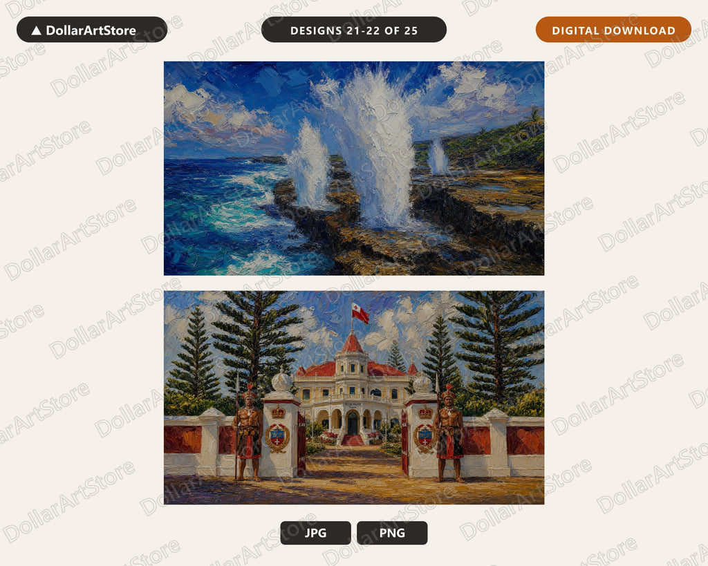 25 Cozy Tropical & Scenic Landscape Frame TV Art Bundle, Samsung Frame TV Digital Download 4K
