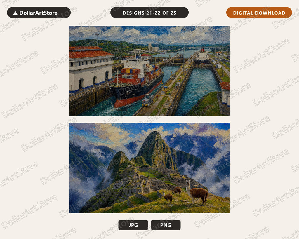 25 Cozy Scenery Frame TV Art Bundle, Samsung Frame TV Digital Download, 4K Textured Landscape Screensaver