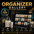 DollarArtStore Organizer Gallery — Desktop App for Your Design Library