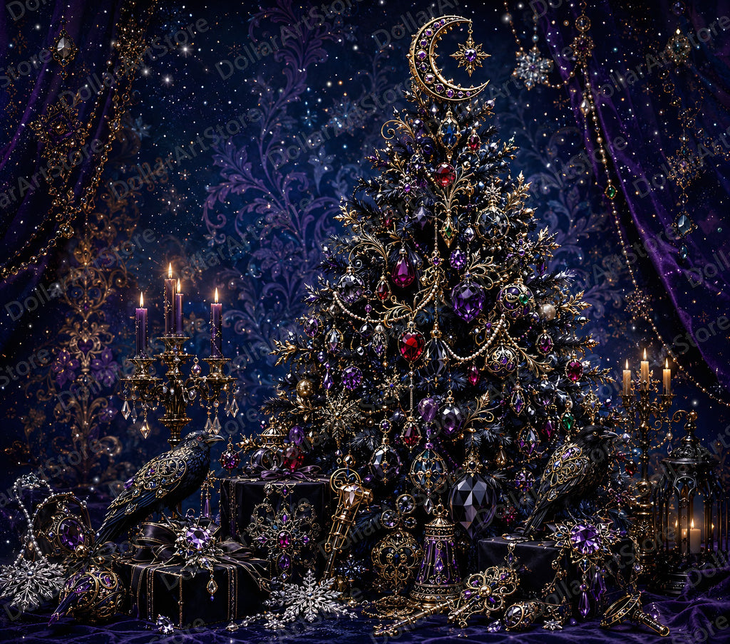 Opulent Gold Christmas Tumbler Wrap PNG, 20 oz Skinny Tumbler Sublimation Design