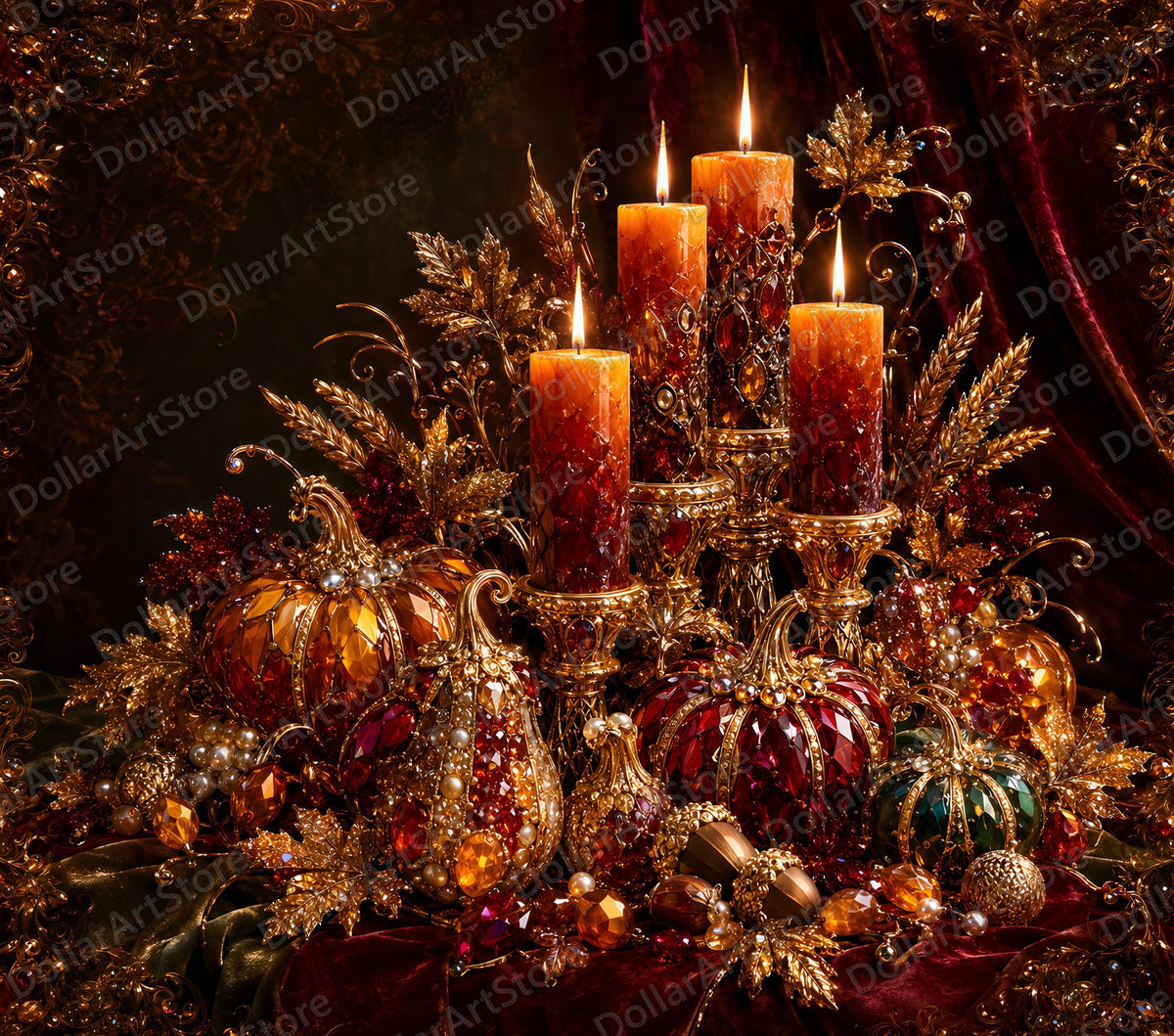 Opulent Gold Tumbler Wrap PNG, 20 oz Skinny Tumbler Sublimation Design, Digital Download