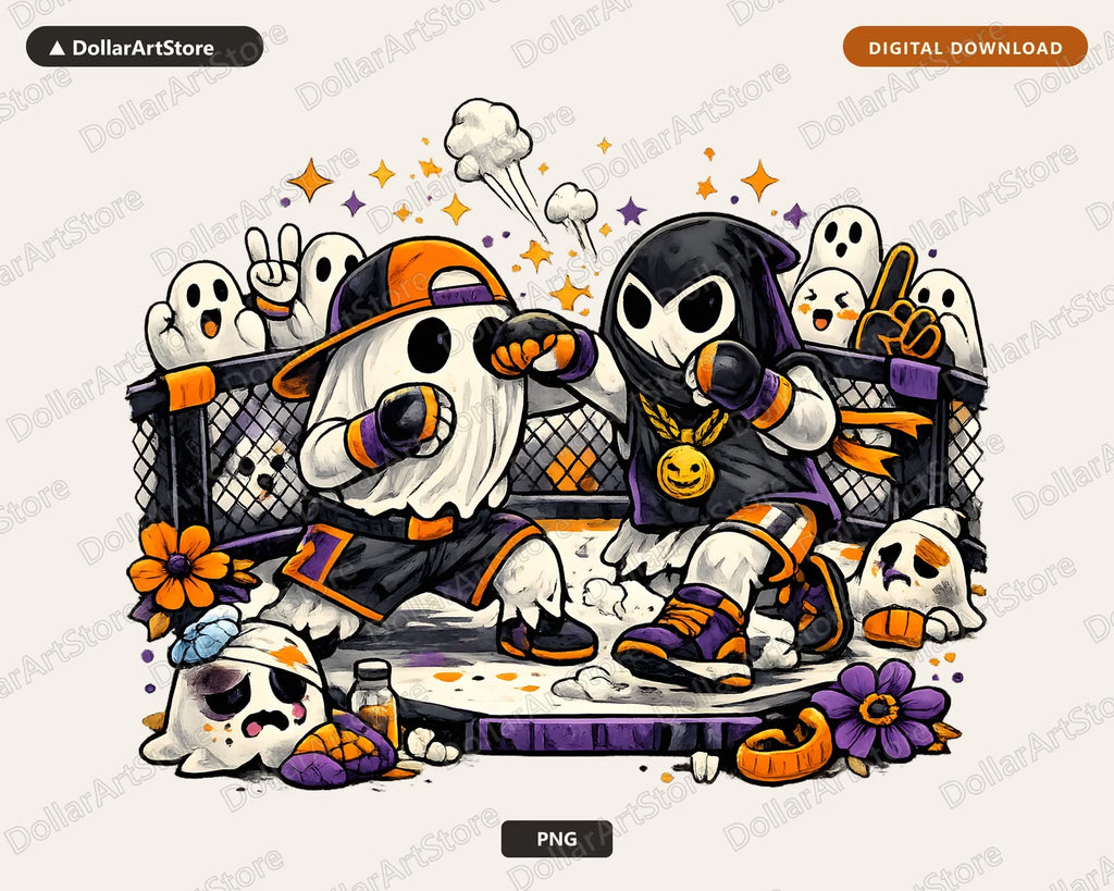 Cute Halloween Ghost PNG, Sublimation Design, Shirt Design Digital Download